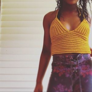 Crochet crop top